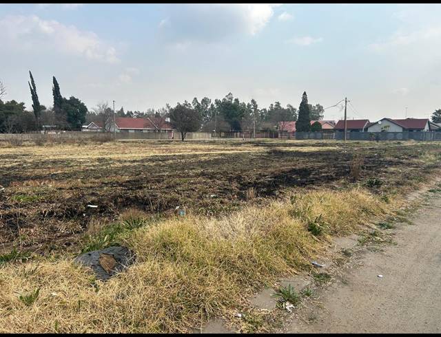 5,116M² VACANT LAND FOR SALE IN VEREENIGING CENTRAL